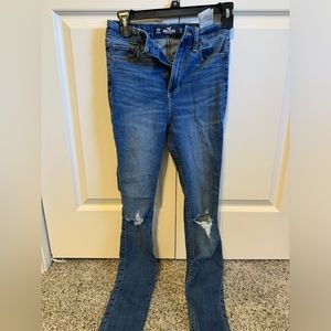 Hollister ripped jeans